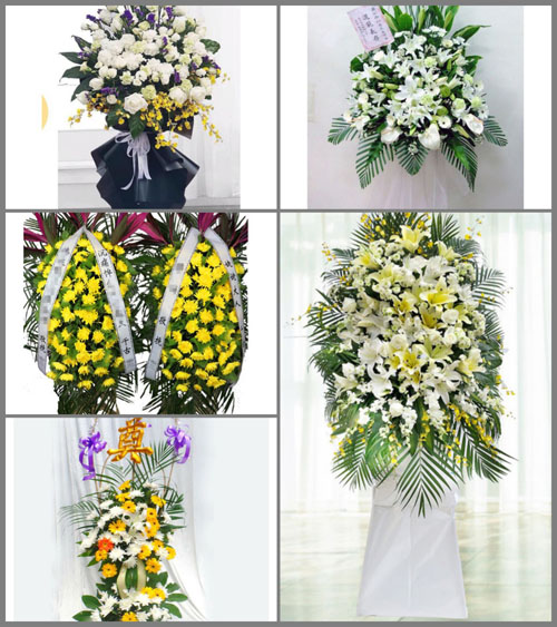 福建漳州云霄县火田镇瓦坑村白事花篮预定